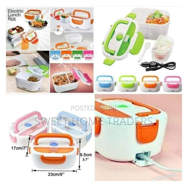 Electric Lunch Box Mettalic Insulated - main view