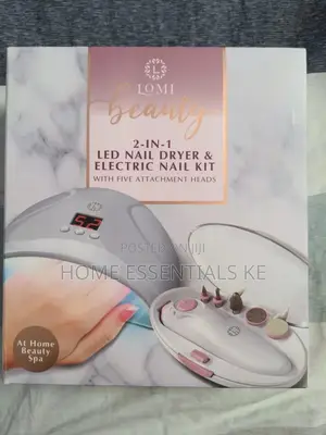 *USB 2in1 LED Nail Dryer + Electric Nail Kit
