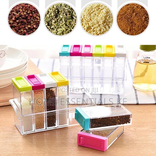 *Fancy Aclyric 6pcs +Holder Seasoning Holders - main view