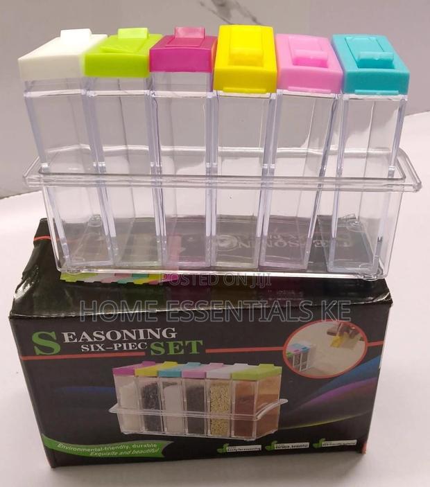 *Fancy Aclyric 6pcs +Holder Seasoning Holders - thumbnail 2