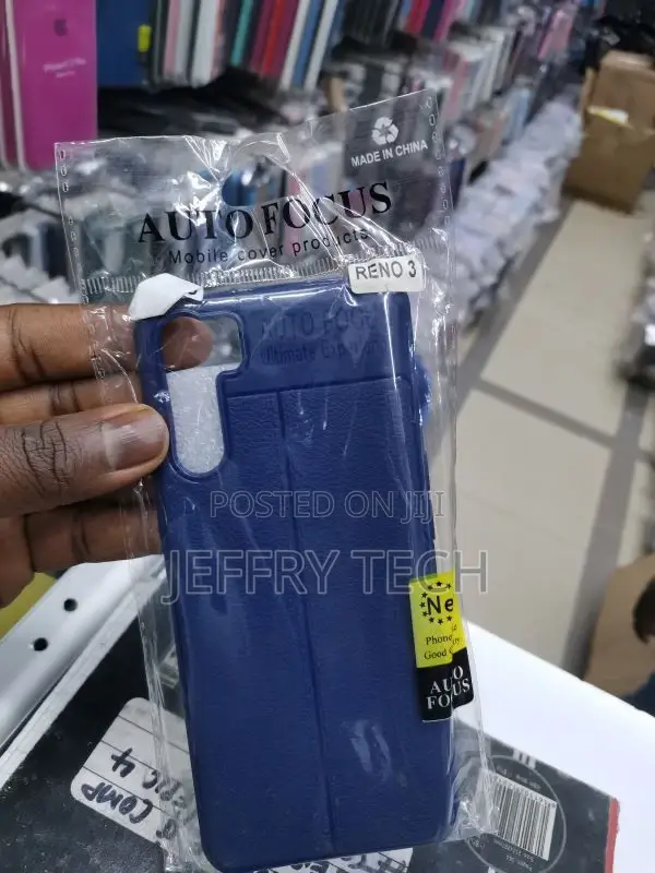 OPPO Reno 3 Litchi Texture TPU Shockproof Case