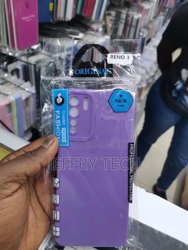 Back Cover // "Oppo Reno 3 // Multicolour // Soft Silicone