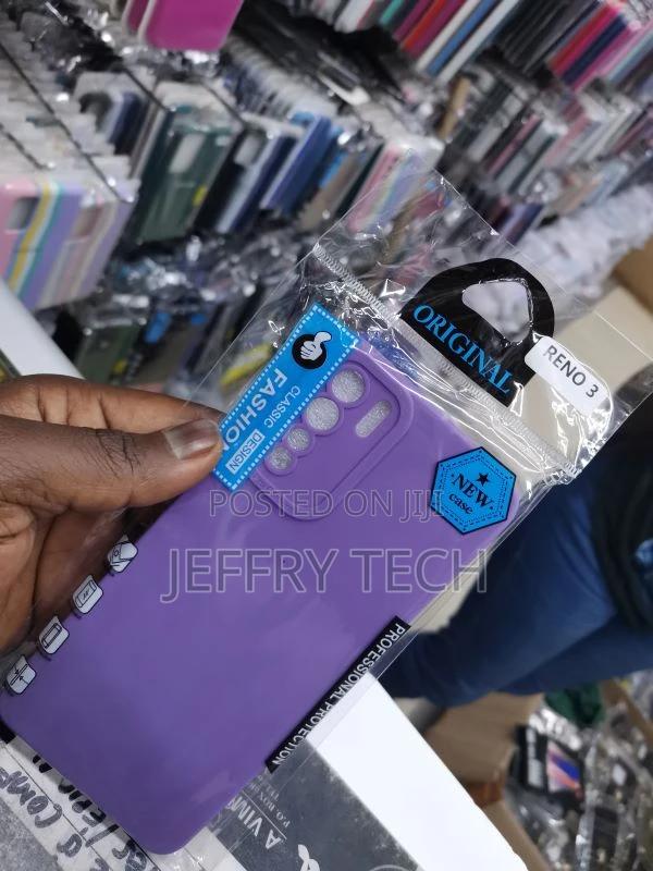 Back Cover // "Oppo Reno 3 // Multicolour // Soft Silicone - thumbnail 2