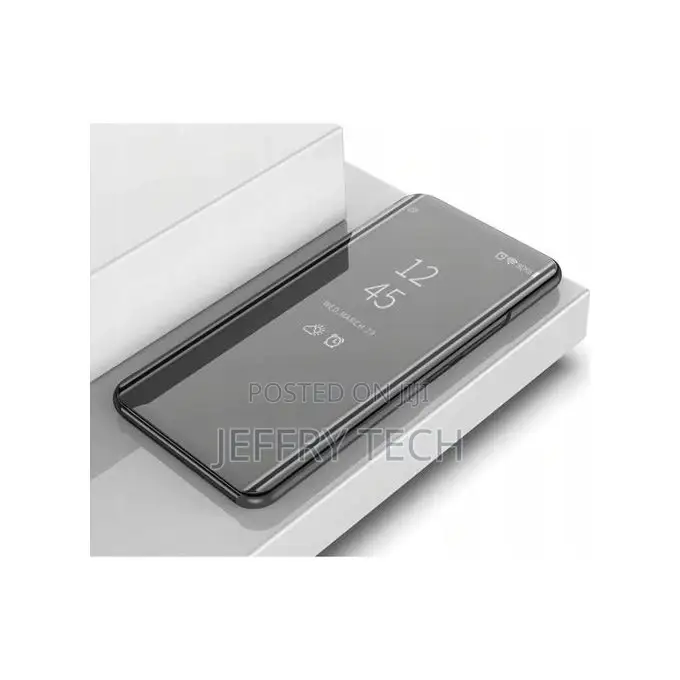 Mirror Clear View Samsung Note 10 Stand Flip Cover Flip Case