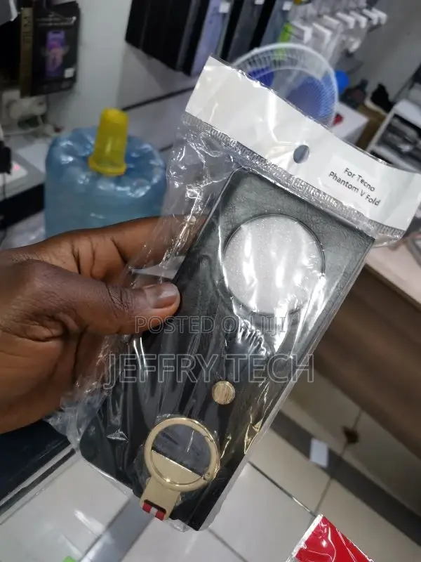 Wristband Leather Case for Tecno Phantom v Fold