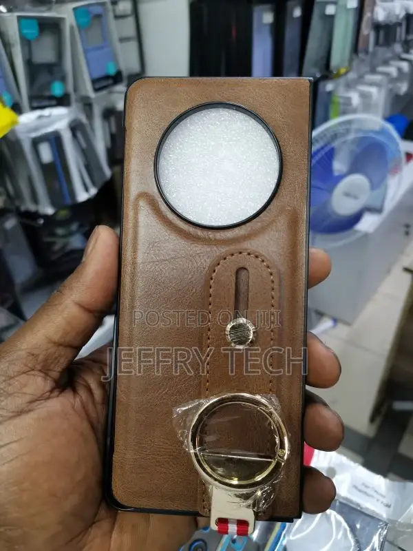 Wristband Leather Case for Tecno Phantom v Fold