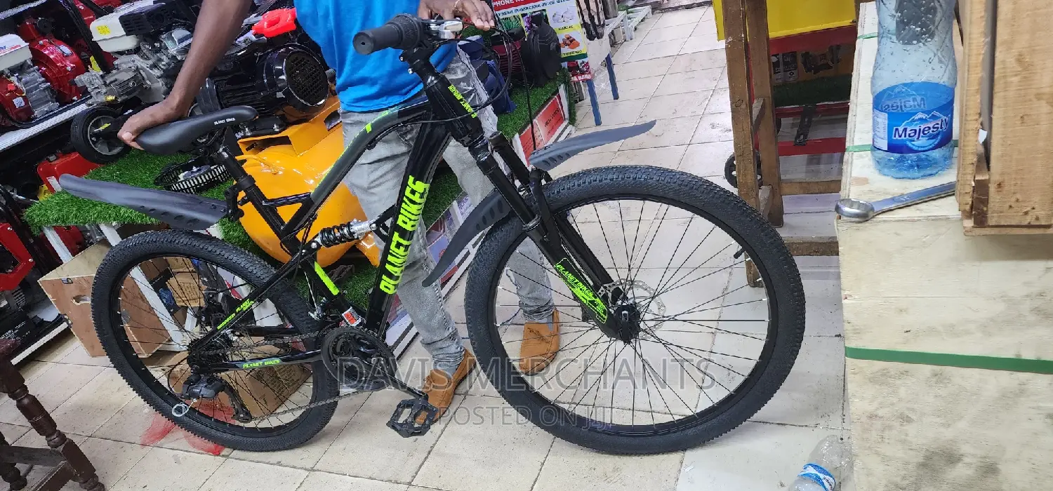 Planet Size 26 Sports Bike With Gear, Front Middle Shocks