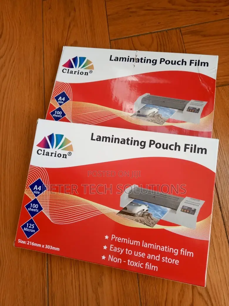 A4 Clarion Laminating Papers Available