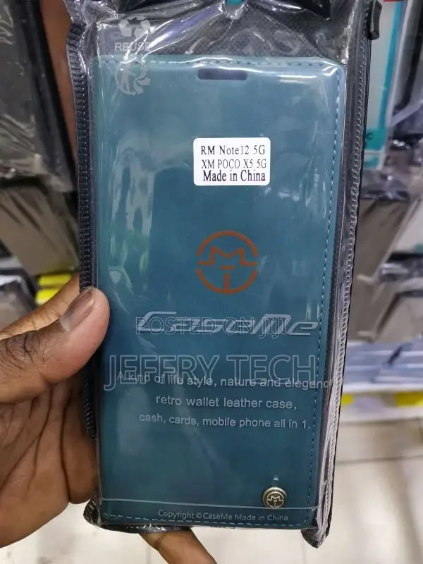 McAse Flip Cover for Mi Redmi Note 12 5G (Blue, Dual Prote