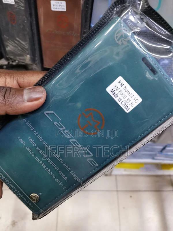 McAse Flip Cover for Mi Redmi Note 12 5G (Blue, Dual Prote - thumbnail 2
