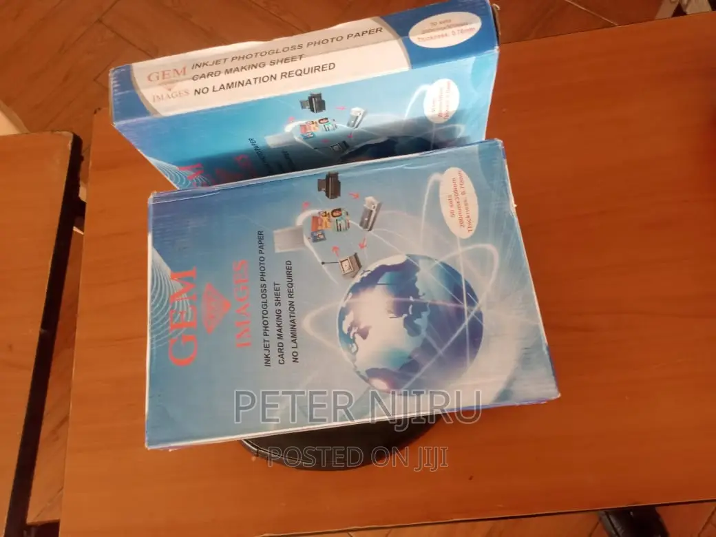 Inkjet Card Making Sheets Gem Laminates