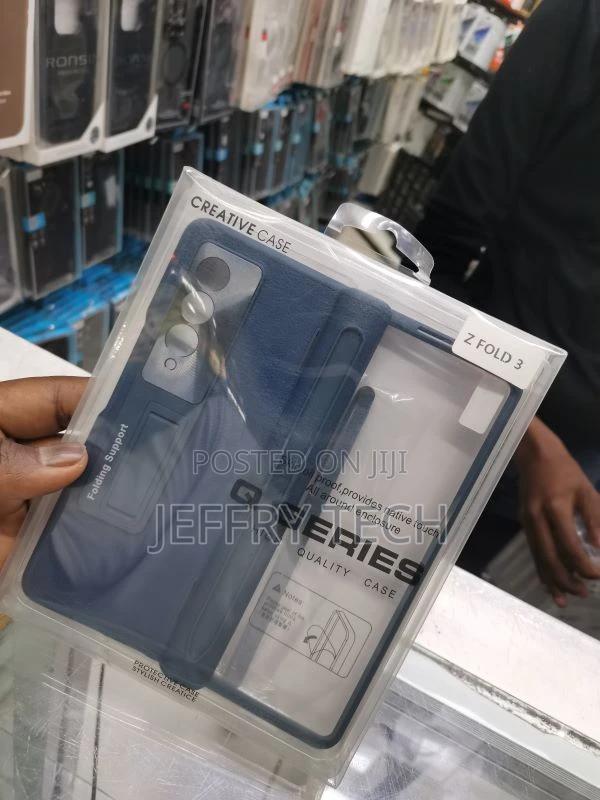 Exquisite Samsung Z Fold 3 Case With S Pen Holder - thumbnail 3