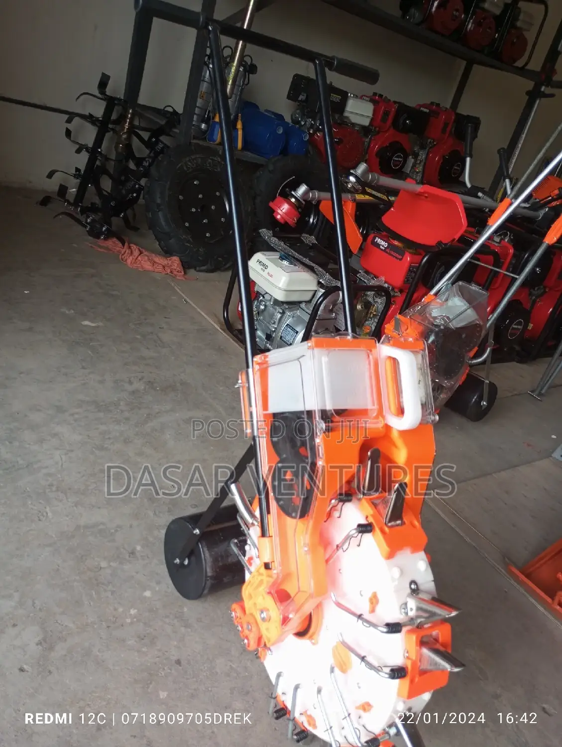 Seed Planter With Fertiliser