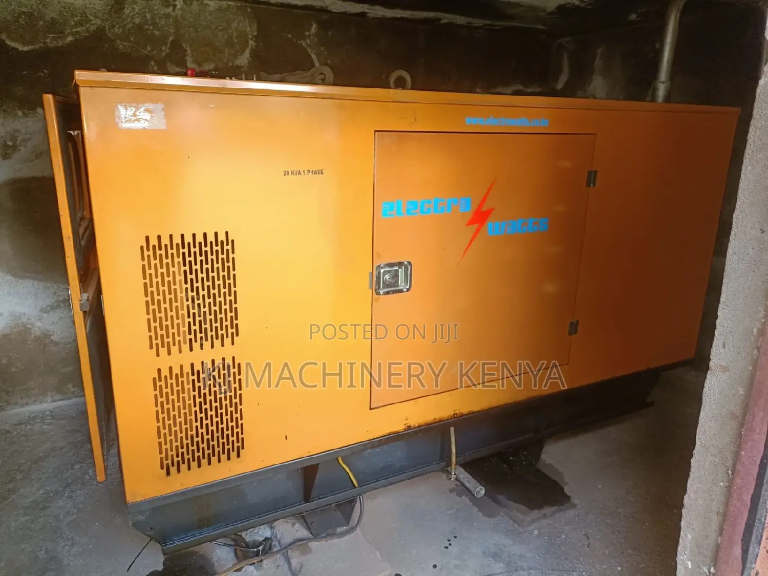 20kva Single Phase Perkins Diesel Slightly Used Generator