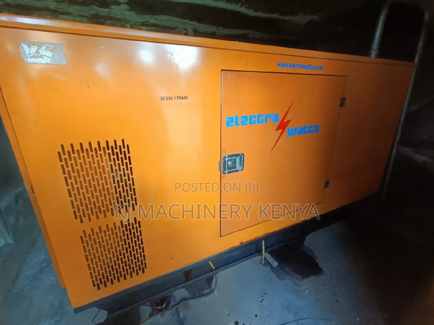 20kva Single Phase Perkins Diesel Slightly Used Generator