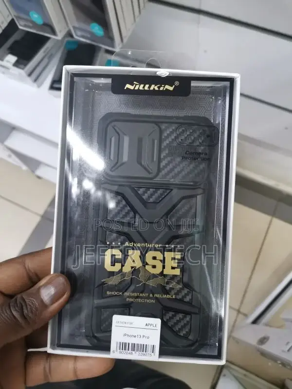 NILLKIN Adventurer Case for iPhone 13 Pro Black