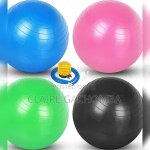 Yoga Ball Yoga Mat