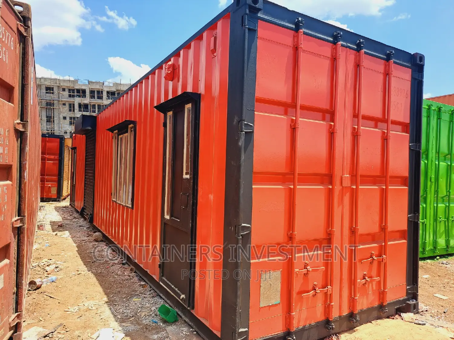 Empty Containers, Container Offices, Container Stalls