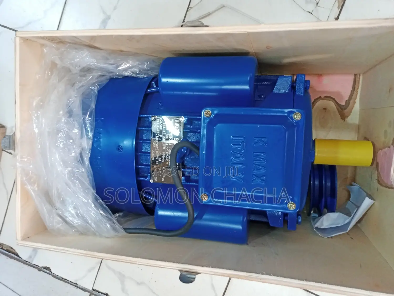 K Max Italy 7.5 Hp Electric Motor