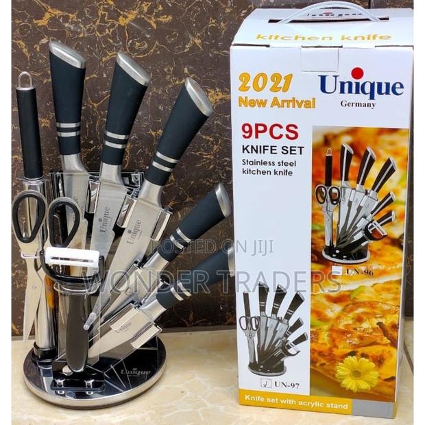 9 PCS Unique Knives Set