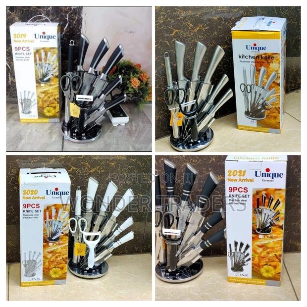 9 PCS Unique Knives Set, - main view