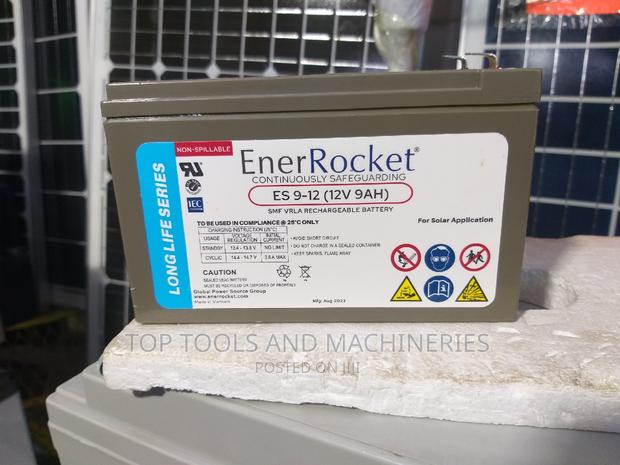 Ener Rocket (ES 9-12) 12V 9ah Rechargeable Battery