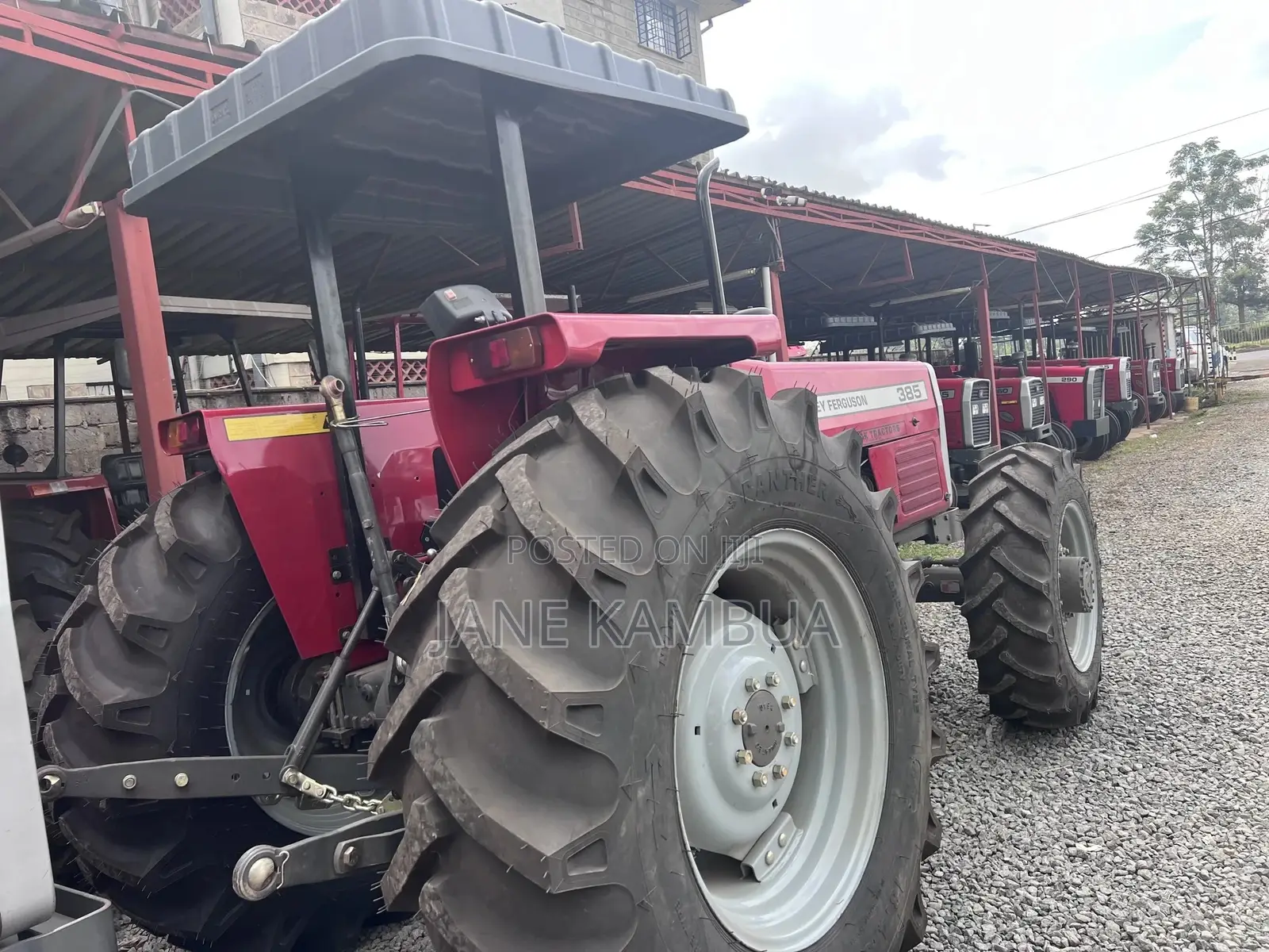 85hp Tractor 4wd Massey