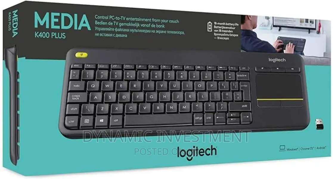 Logitech Wireless Touch Keyboard Plus