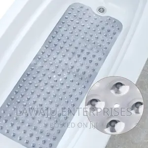 Grey Long Tub Mat