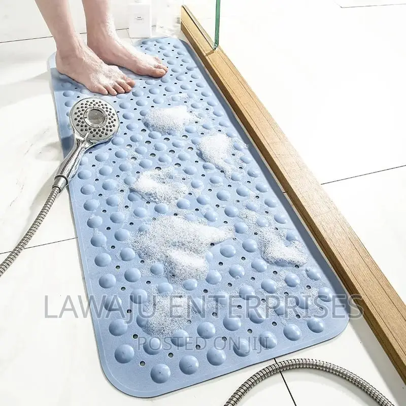 Blue Extra Long Tub Mat