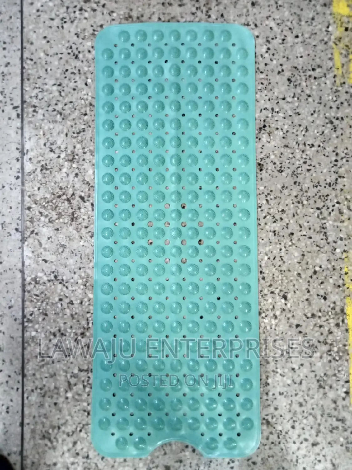 Green Long Anti Slip Bathroom Mat