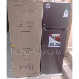 Roch Silver 168 Litres210dt Double Door Fridge (RFR-210DT-I)
