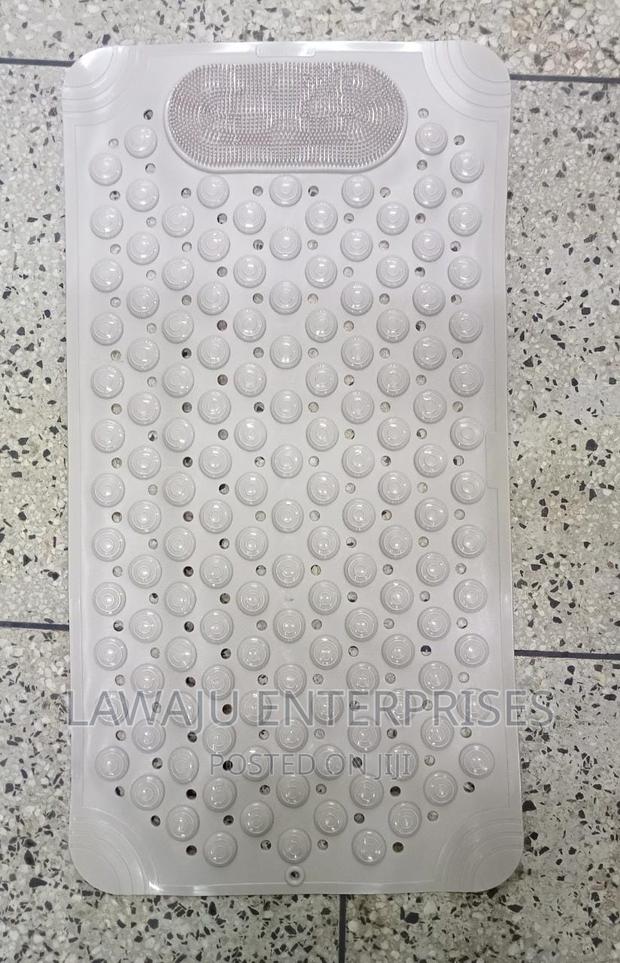Grey Anti Slip Bathroom Mat
