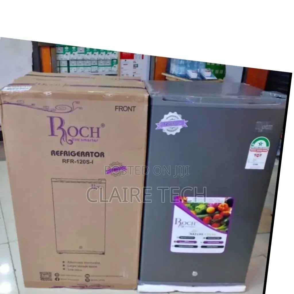 Silver 90 Litres Single Door Fridge Roch (Rfr-120s-I)