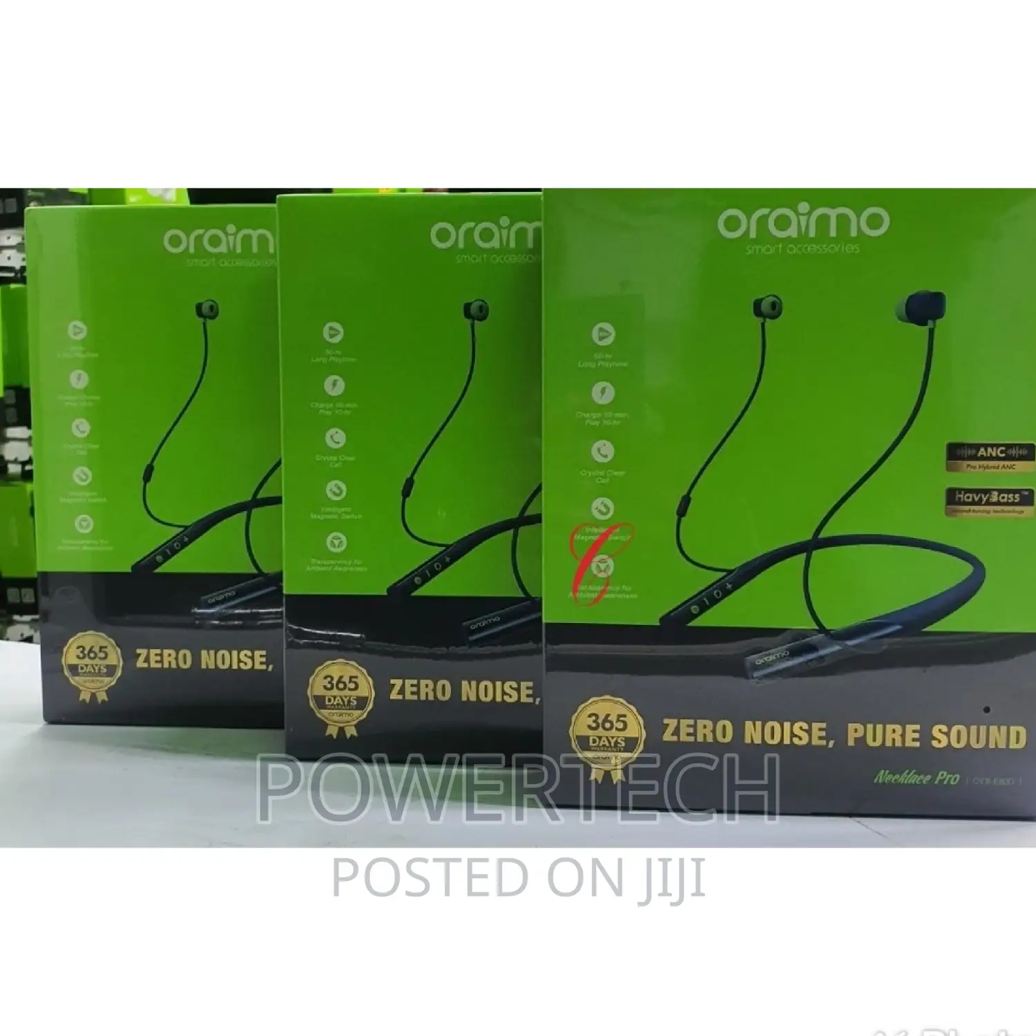 Oraimo Necklace Pro Without Noise Cancelation