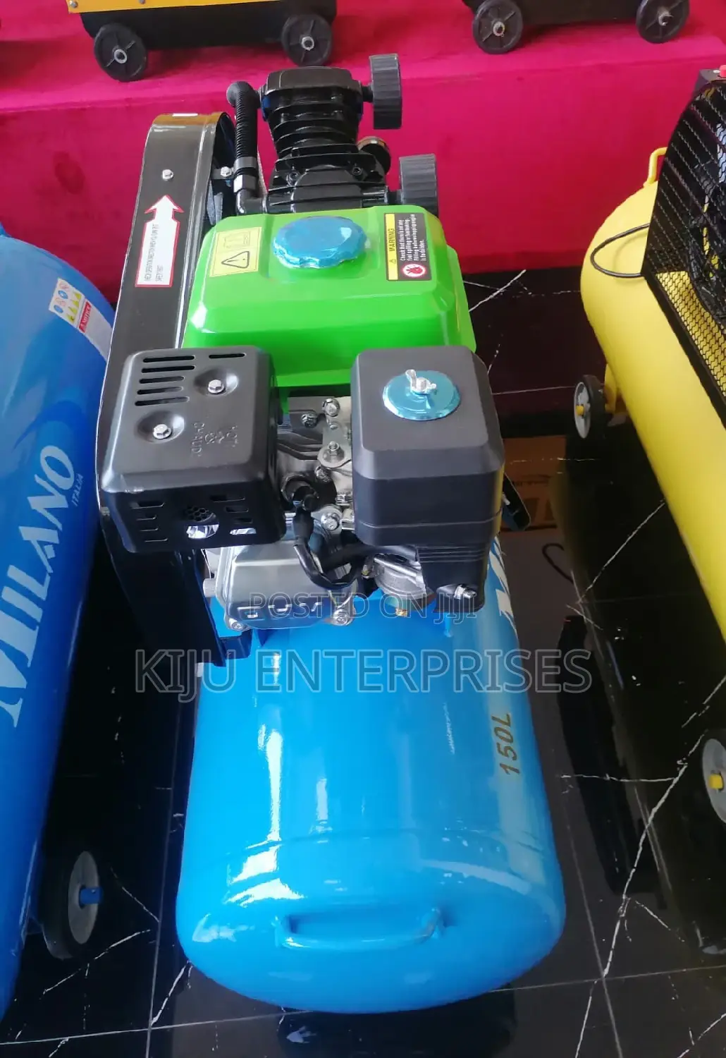 Blue Milano Air Compressor 150litres