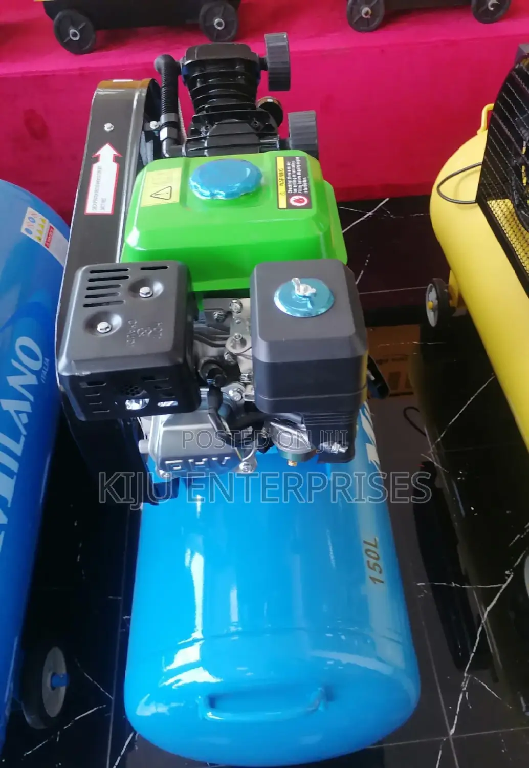 Blue Milano Air Compressor 150litres