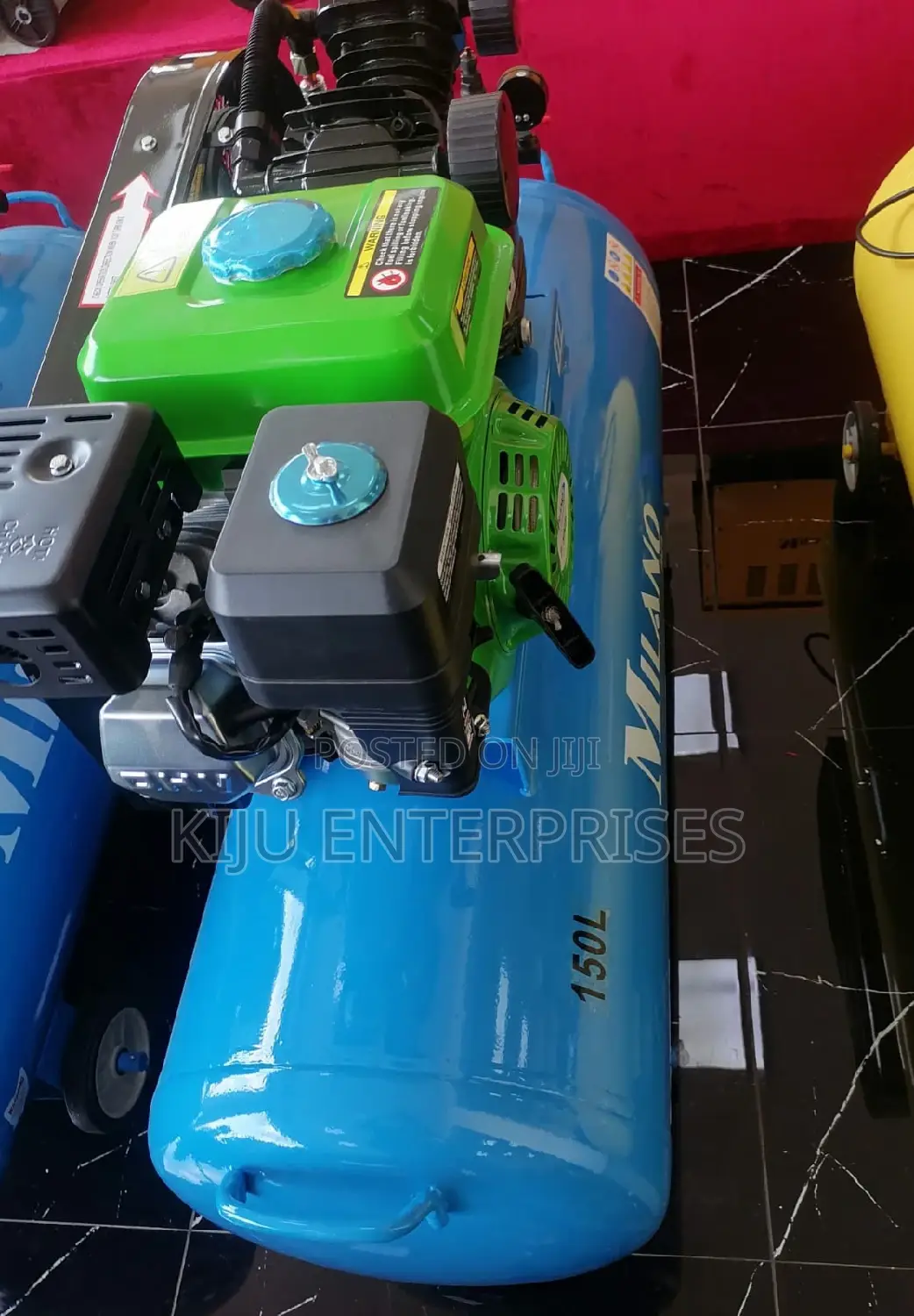 Blue Milano Air Compressor 150litres