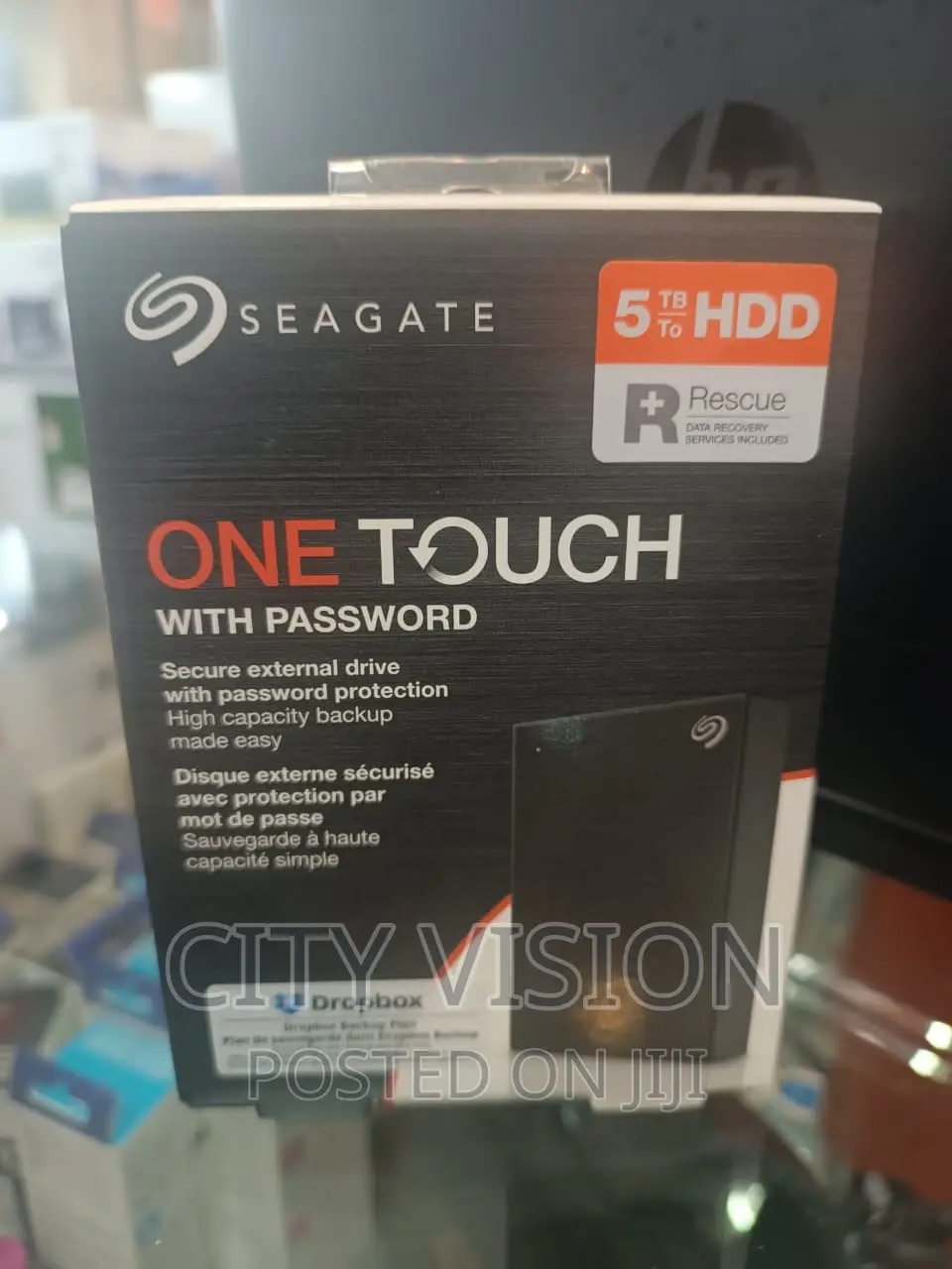 Seagate 5tb HDD One Touch With Password!! 5tb!! 5tb!!