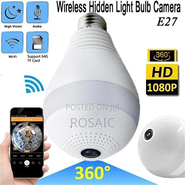 Home Security Wifi Bulb Camera - thumbnail 2