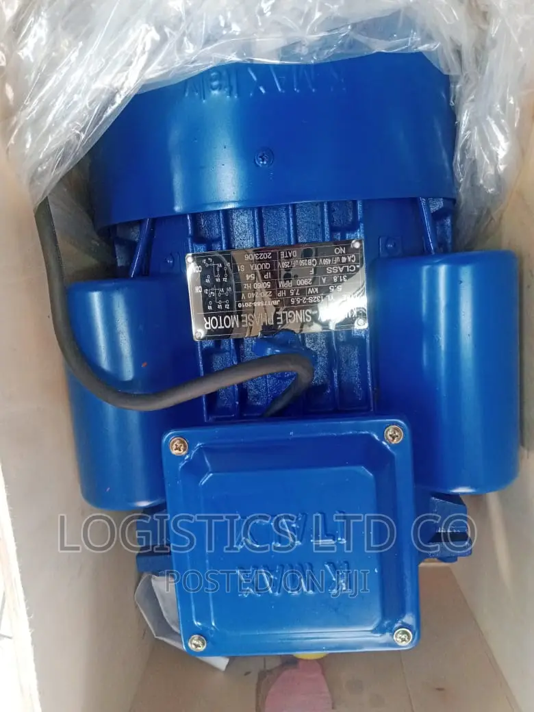 KMAX ITALY 7.5HP Electric Motor Single