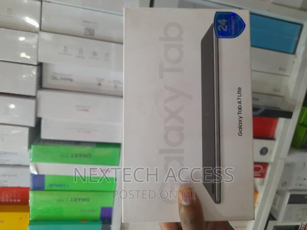 New Samsung Galaxy Tab A7 Lite 32 GB Black - main view