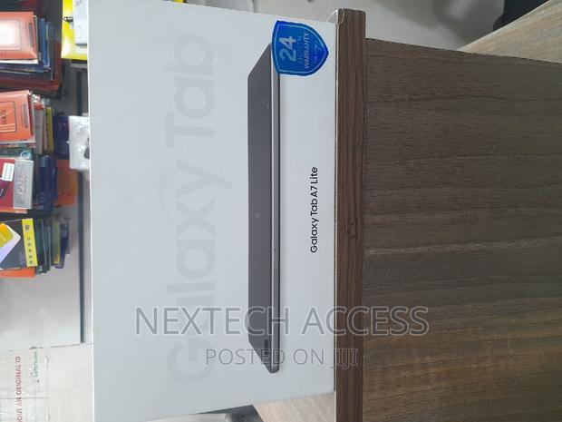 New Samsung Galaxy Tab A7 Lite 32 GB Black - thumbnail 2