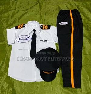 Fancy Customized Complete Pilot Costume for Kids (8-10) Yrs - main view