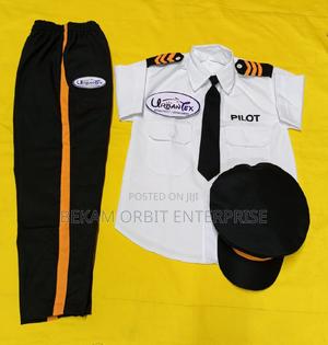 Customized Professional Complete Pilot Kids Costume (8-10yr) - main view