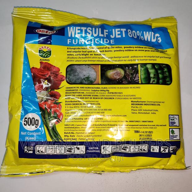 Wetsulf Jet 80% WDG Insecticide (Osho) - main view