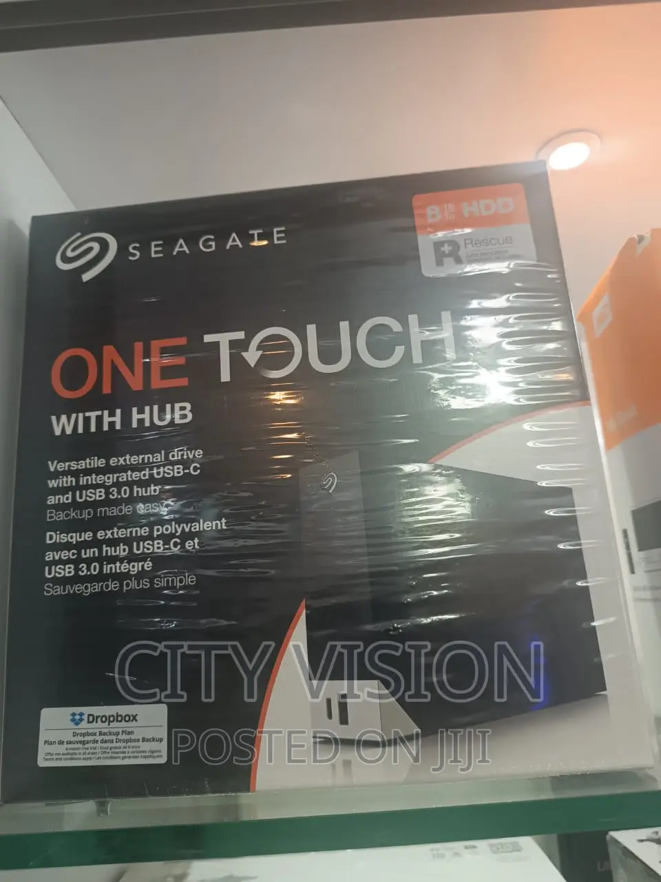 Seagate 8tb HDD One Touch With Hub 8tb HDD With Hub!! 8tb!!