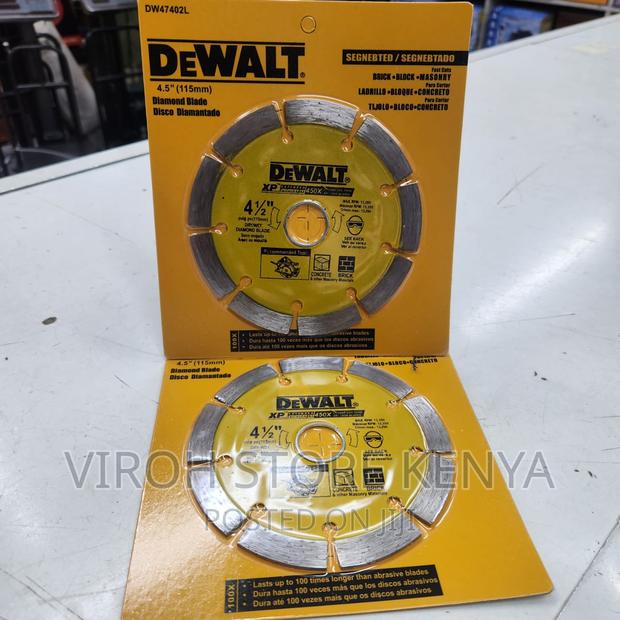 Dewalt 4.5" Diamond Disk Blade