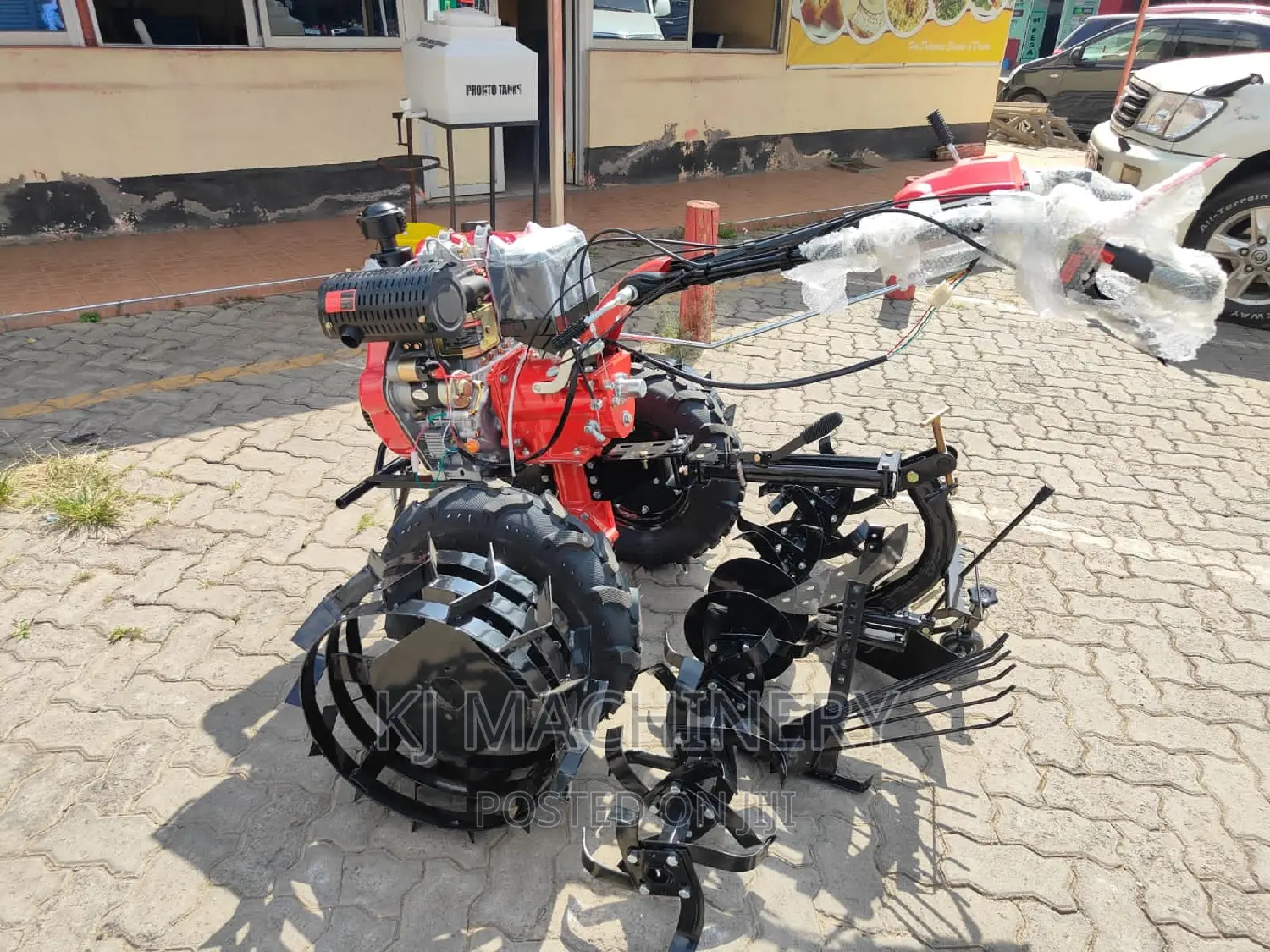 Primo Italy Power Tilling Tractor 16hp Diesel Engine