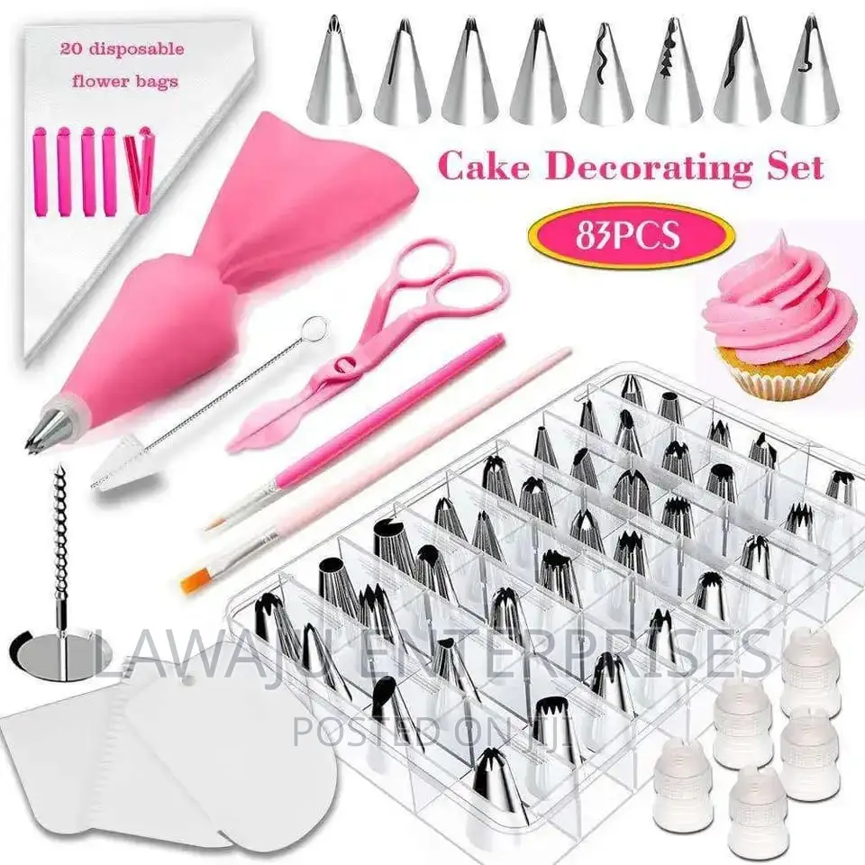 83 PCS Cake Decorating Set